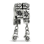 OHM Beads Scarf And Mittens (GAR145)  sterling-silver Bead The Alternative Bead