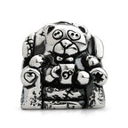 OHM Beads Huggie (GAR153)  sterling-silver Bead The Alternative Bead