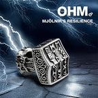 OHM Beads BEADMAIL NO. 51 Mjölnir's Resilience silver sterling-silver Bead by The Alternative Bead. Your official OHM Beads Retailer from Germany