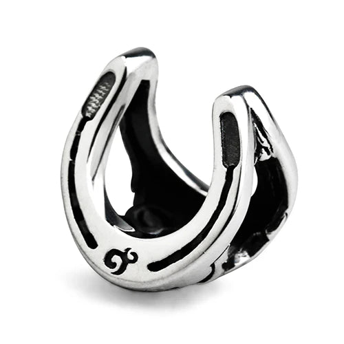 OHM Beads Horseshoe silver sterling-silver Bead by The Alternative Bead. Your official OHM Beads Retailer from Germany