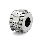 OHM Beads BEADMAIL NO. 58 Spin It To Win It silver sterling-silver Bead by The Alternative Bead. Your official OHM Beads Retailer from Germany
