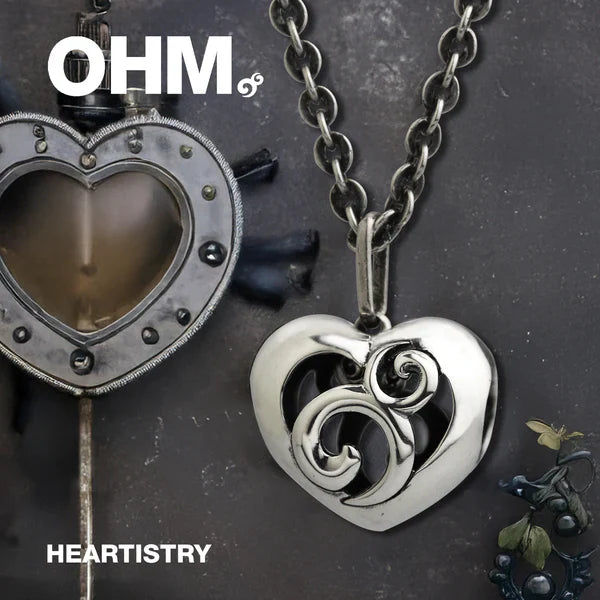 OHM Beads BEADMAIL NO. 59 Heartistry silver sterling-silver Dangle by The Alternative Bead. Your official OHM Beads Retailer from Germany