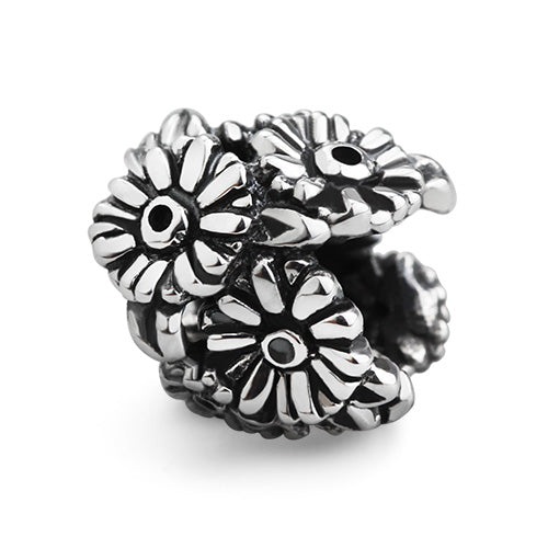 OHM Beads Daisy’s Radiance silver sterling-silver Bead by The Alternative Bead. Your official OHM Beads Retailer from Germany