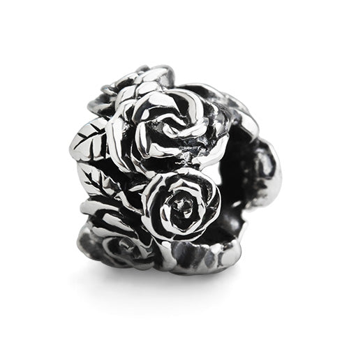 OHM Beads Rose’s Embrace silver sterling-silver Bead by The Alternative Bead. Your official OHM Beads Retailer from Germany