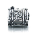 Aurora Charm Galaxy Travel Suitcase silver sterling-silver Bead by The Alternative Bead. Your official Aurora Charm Retailer from Germany