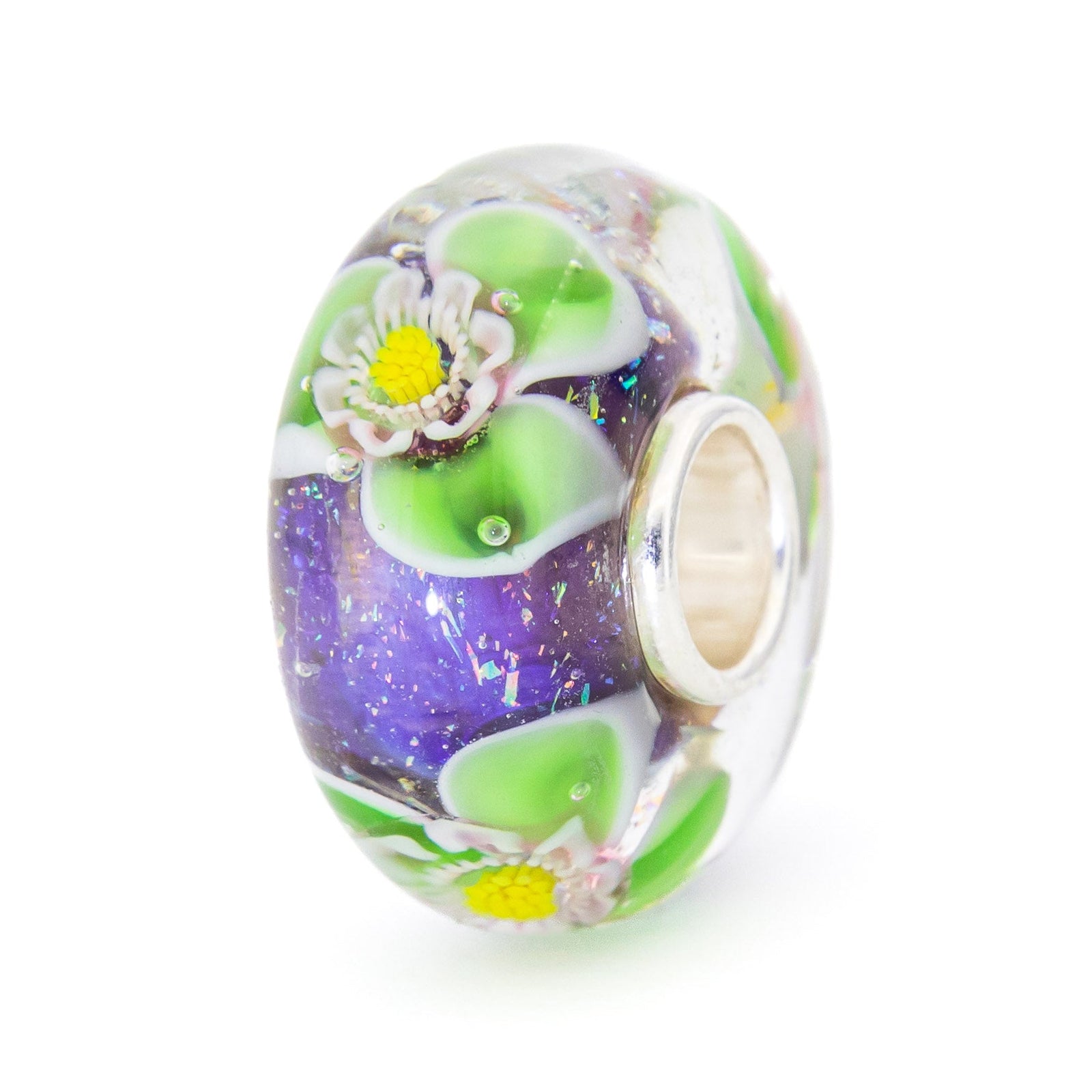  Elfbeads Galaxy Flowerpond Charm by The Alternative Bead 