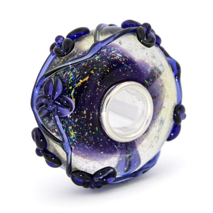 Elfbeads Galaxy Flowertwig ()  glass Bead - The Alternative Bead official German Retailer. Buy 4 get 5 - free DHL Shipping for all orders above 150 ?