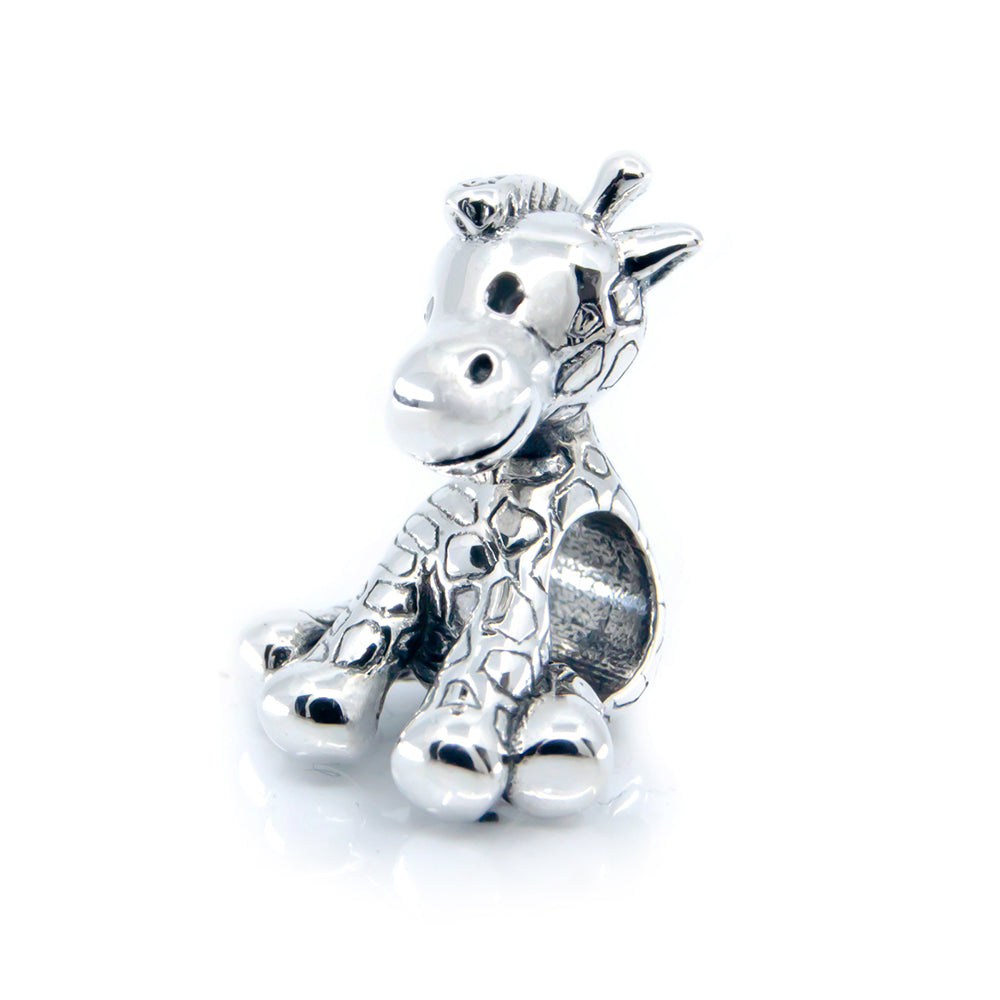 The Alternative Bead: Aurora Charm - Patch the Giraffe Charm Sterling Silver Charm Picture 2