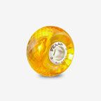 Praan Gold Fusion Crystal Charm silver sterling-silver Bead by The Alternative Bead. Your official Praan Retailer from Germany