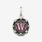 Praan Good Or Wicked-W-Simply Love Charm silver; pink sterling-silver; crystal Dangle by The Alternative Bead. Your official Praan Retailer from Germany