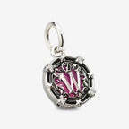 Praan Good Or Wicked-W-Simply Love Charm silver; pink sterling-silver; crystal Dangle by The Alternative Bead. Your official Praan Retailer from Germany