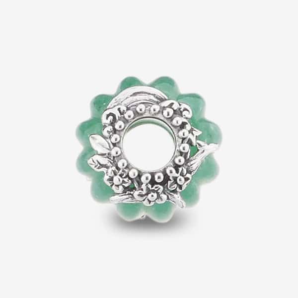 Praan Greenery silver sterling-silver Bead by The Alternative Bead. Your official Praan Retailer from Germany