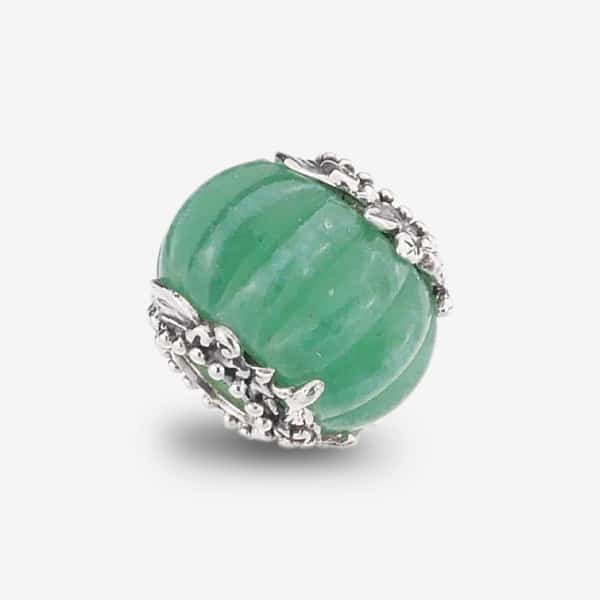 Praan Greenery silver sterling-silver Bead by The Alternative Bead. Your official Praan Retailer from Germany