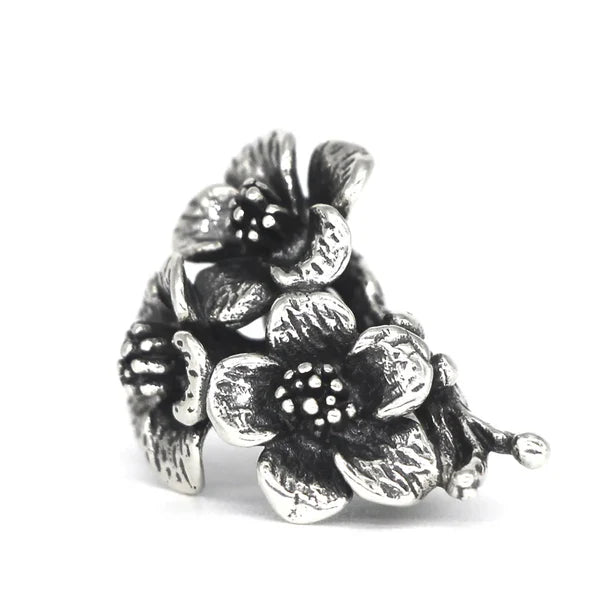 3 Flowers Charm Bead