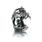 Aurora Charm Happy Christmas Ornament Charm silver sterling-silver Bead by The Alternative Bead. Your official Aurora Charm Retailer from Germany