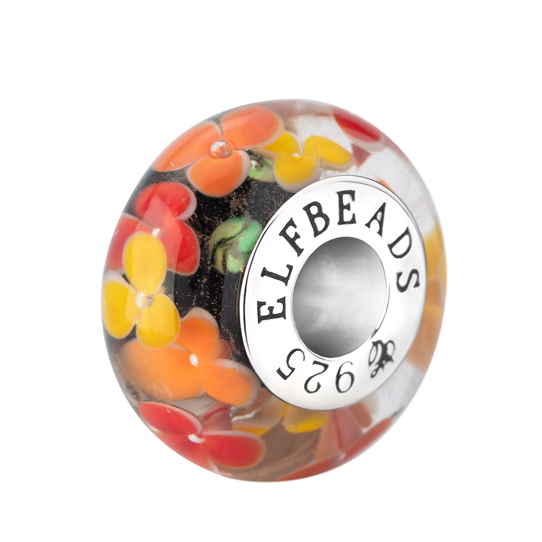Elfbeads Harvest Twilight Petals orange; red glass Bead by The Alternative Bead. Your official Elfbeads Retailer from Germany