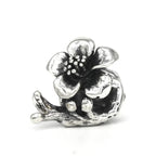 VIP-CHARMS Flower Stopper Charm Bead silver sterling-silver Stopper by The Alternative Bead. Your official VIP-CHARMS Retailer from Germany