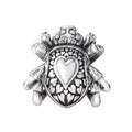 Elfbeads Heart Spider silver sterling-silver Bead by The Alternative Bead. Your official Elfbeads Retailer from Germany