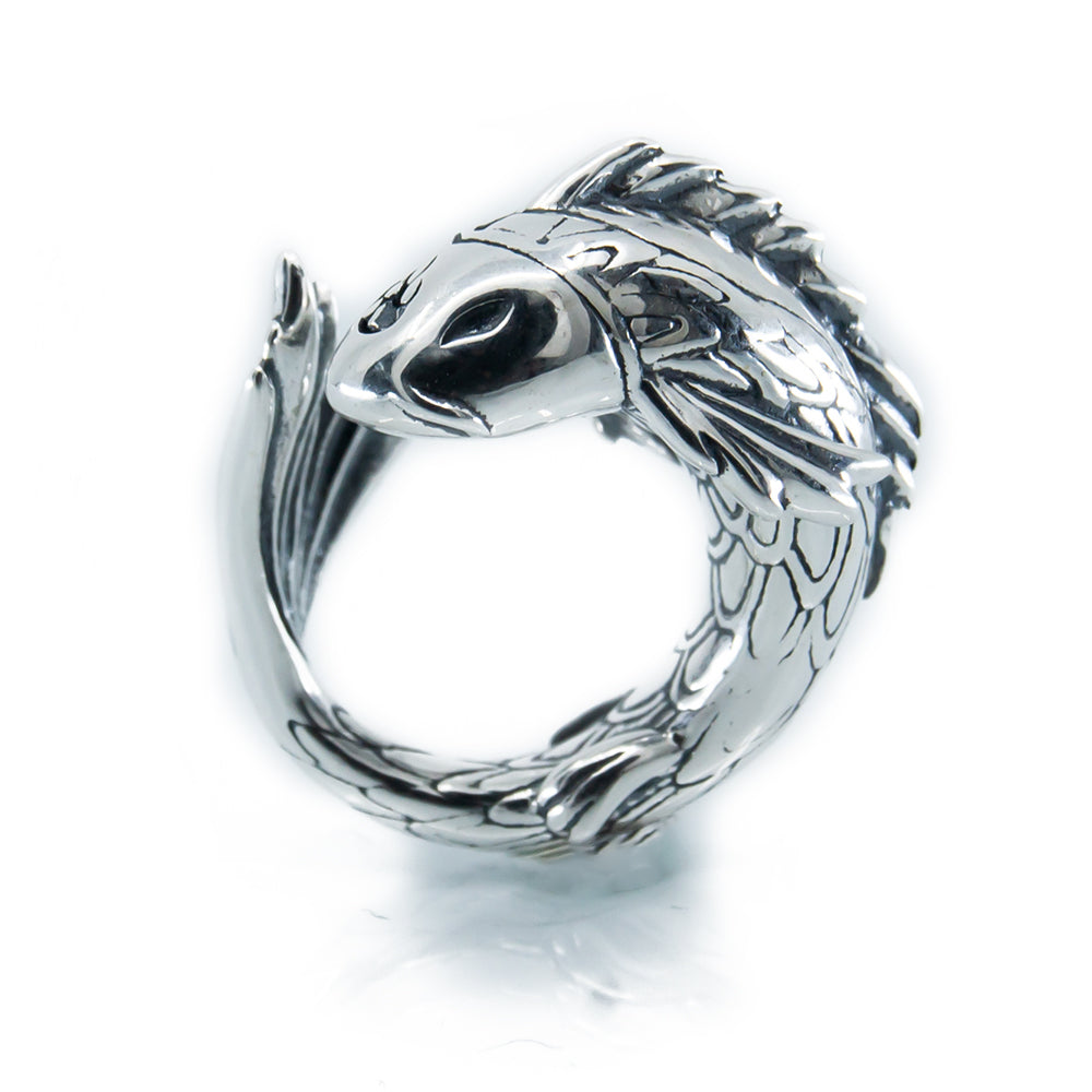 The Alternative Bead: Aurora Charm - Shui & Huo Fish Set Sterling Silver Charm Picture 6