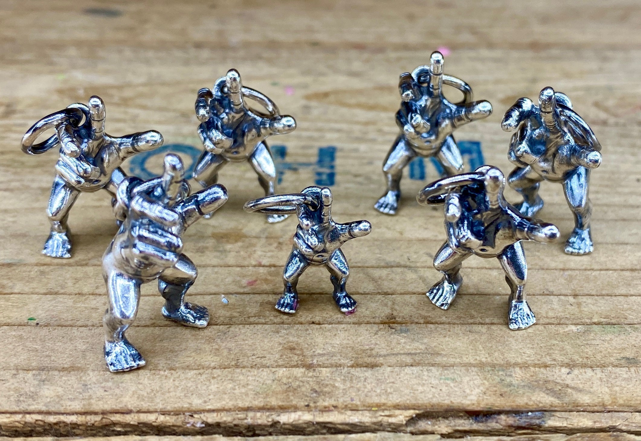 OHM Beads OCTO: Handyman  sterling-silver Bead The Alternative Bead