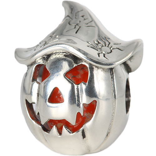  Ogerbeads Mr. Pumpkin – Glass Bead Excluded Bead by The Alternative Bead 