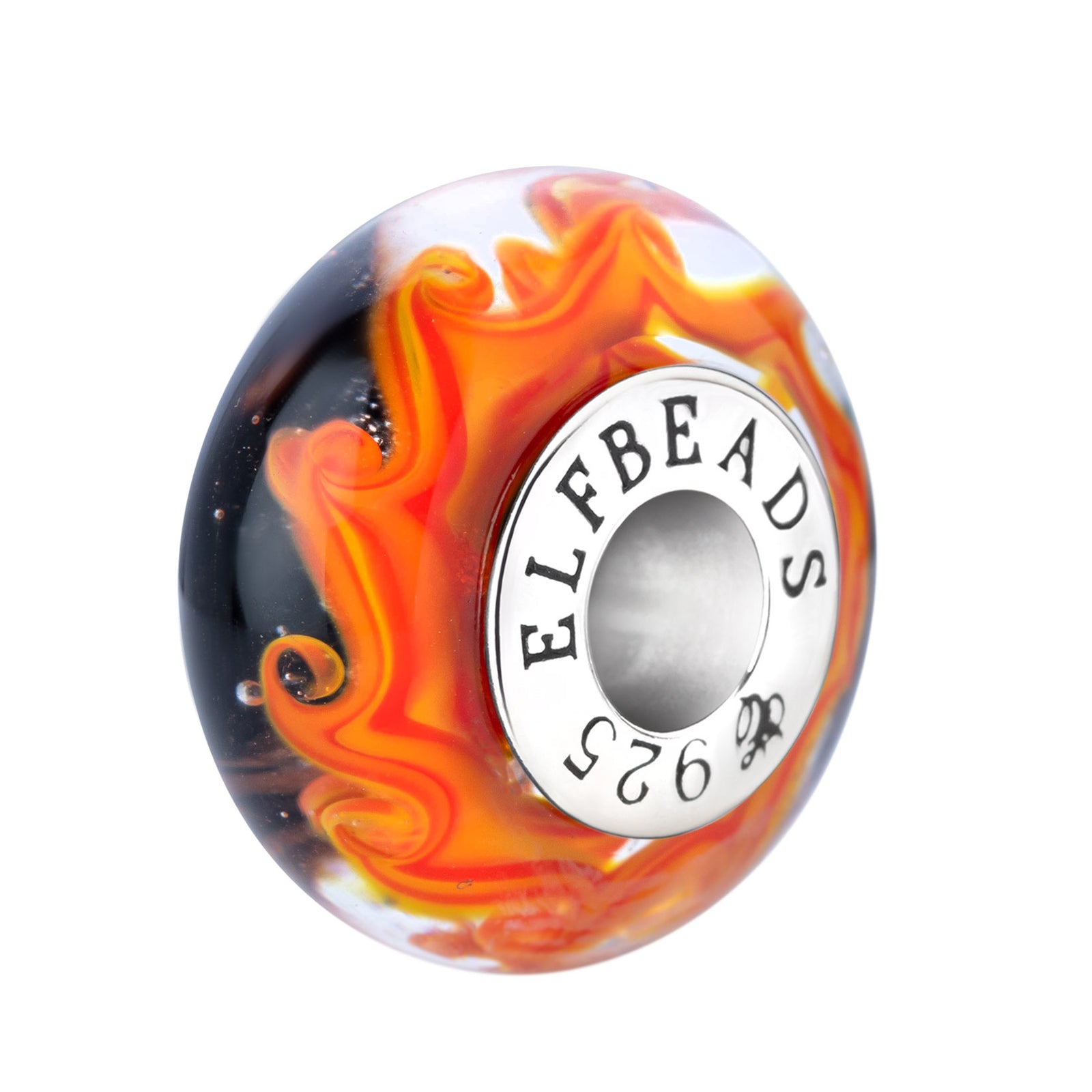  Elfbeads Inferno Flames Charm by The Alternative Bead 