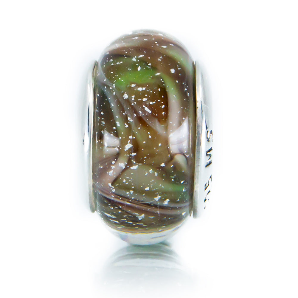 The Alternative Bead: Aurora Charm - Fly with the Angels – Limited Edition Murano Glass Bead Sterling Silver Charm Picture 2