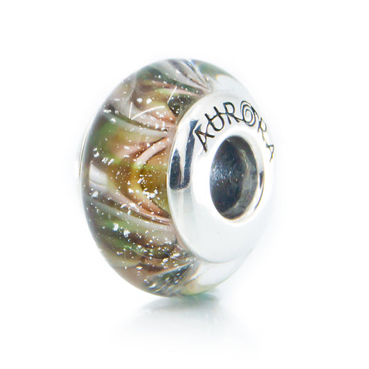 The Alternative Bead: Aurora Charm - Fly with the Angels – Limited Edition Murano Glass Bead Sterling Silver Charm Picture 1