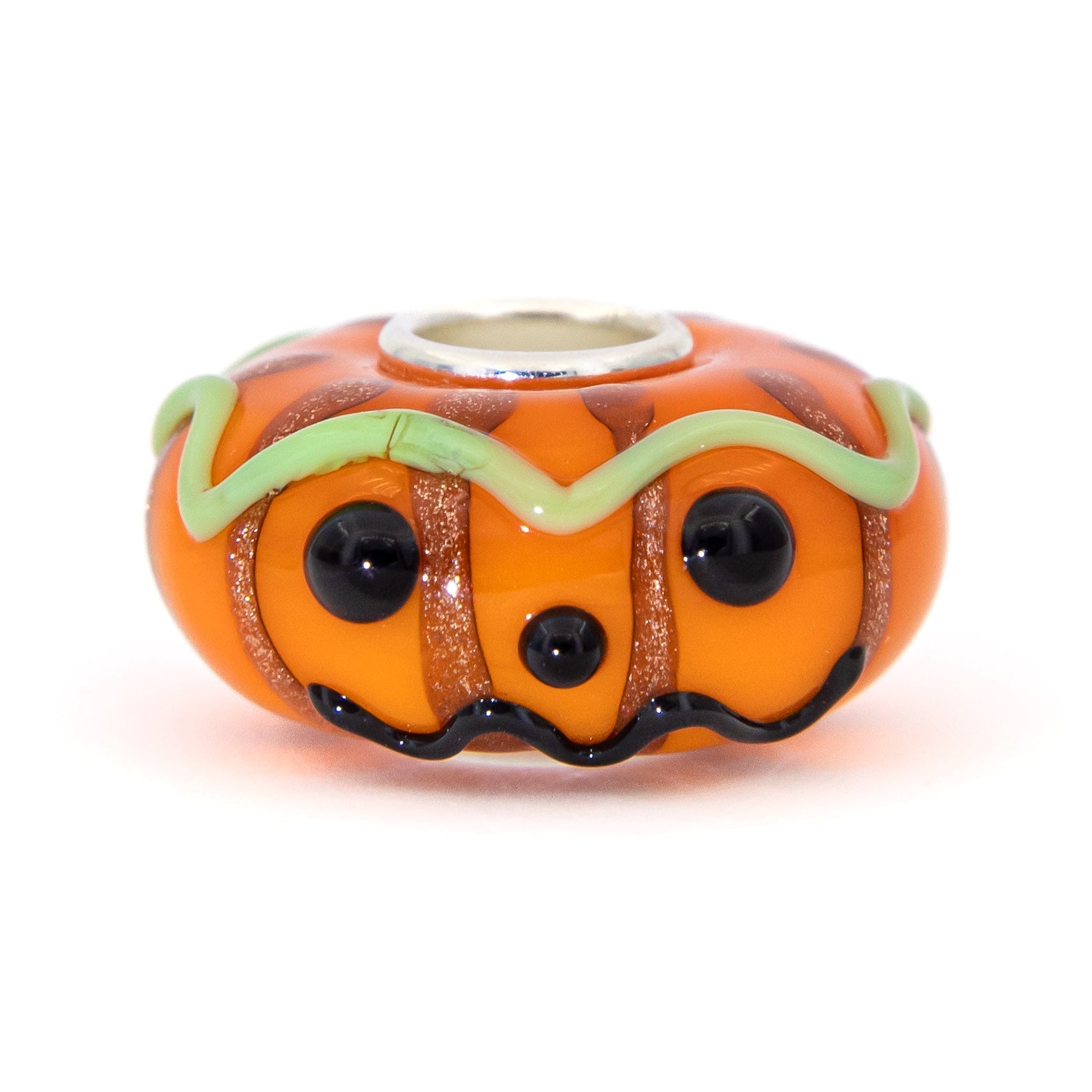 Elfbeads Lovely Pumpkin  glass Bead by The Alternative Bead. Your official Elfbeads Retailer from Germany