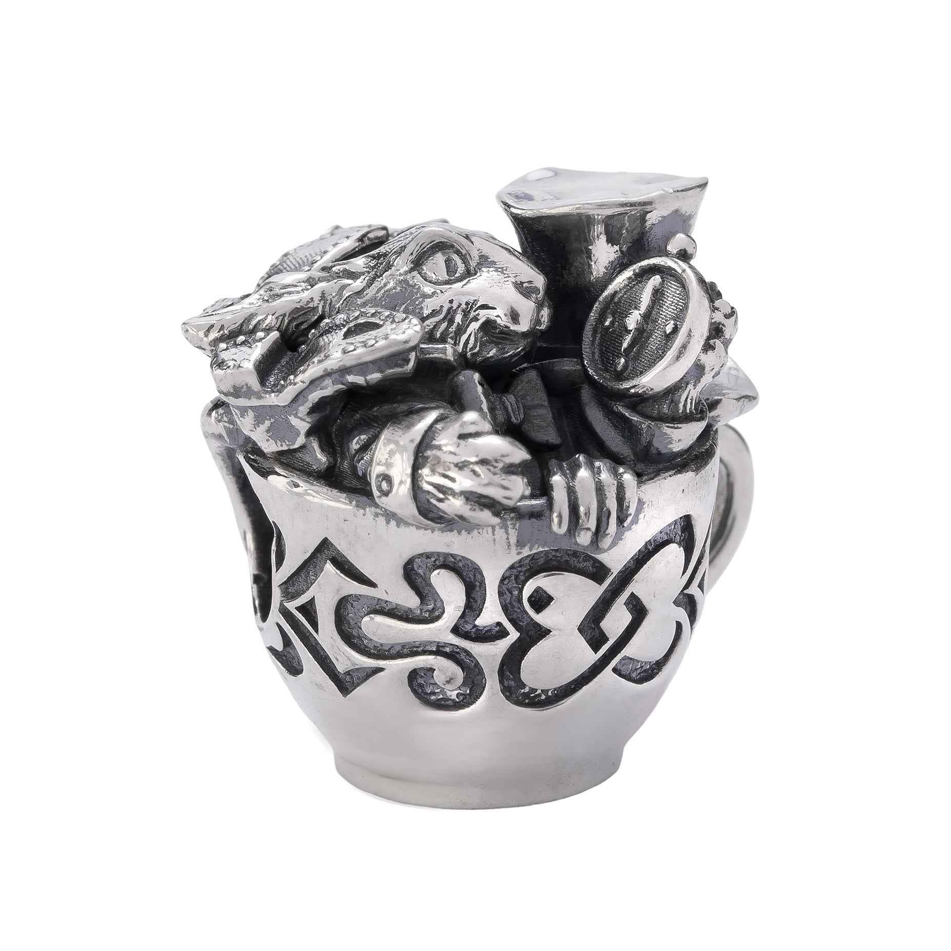 Elfbeads Mad Tea Party silver sterling-silver Bead by The Alternative Bead. Your official Elfbeads Retailer from Germany