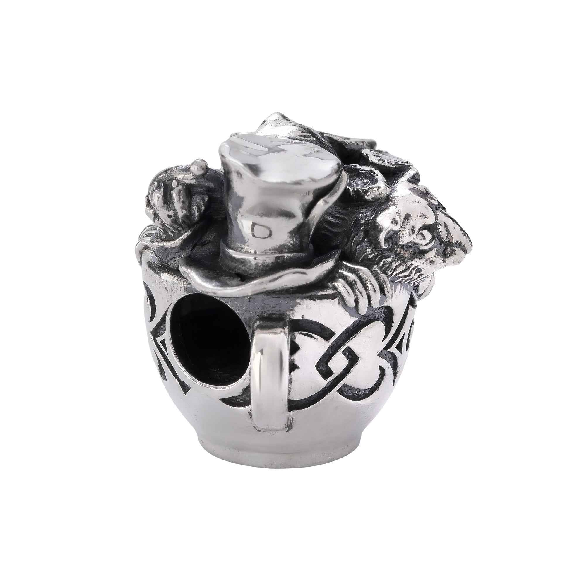 Elfbeads Mad Tea Party silver sterling-silver Bead by The Alternative Bead. Your official Elfbeads Retailer from Germany