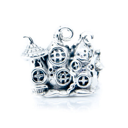 The Alternative Bead: Aurora Charm - Enchanted Cottage Sterling Silver Charm Picture 2