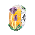 Elfbeads Make a Wish Tulips orange glass Bead by The Alternative Bead. Your official Elfbeads Retailer from Germany