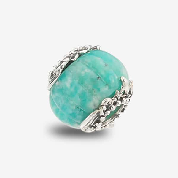 Praan Marble green natural-stone Bead by The Alternative Bead. Your official Praan Retailer from Germany