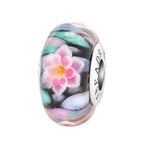 Elfbeads Midnight Frog's Kiss pink; green glass Bead by The Alternative Bead. Your official Elfbeads Retailer from Germany