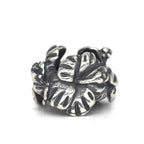 VIP-CHARMS Hibiscus Flower Stopper Charm silver sterling-silver Stopper by The Alternative Bead. Your official VIP-CHARMS Retailer from Germany