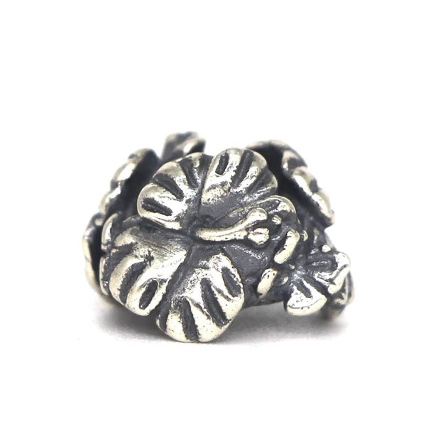 VIP-CHARMS Hibiscus Flower Stopper Charm silver sterling-silver Stopper by The Alternative Bead. Your official VIP-CHARMS Retailer from Germany