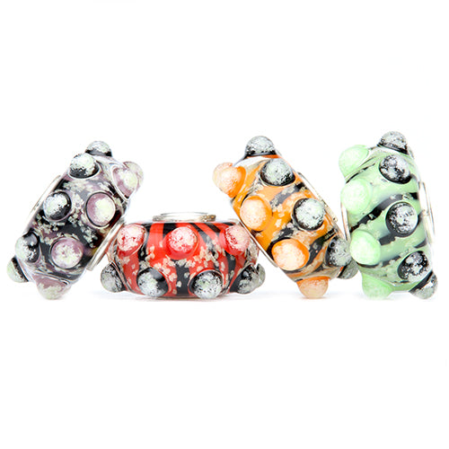 Ogerbeads Magic Spell Moonlight Speckles purple glass Bead by The Alternative Bead. Your official Ogerbeads Retailer from Germany