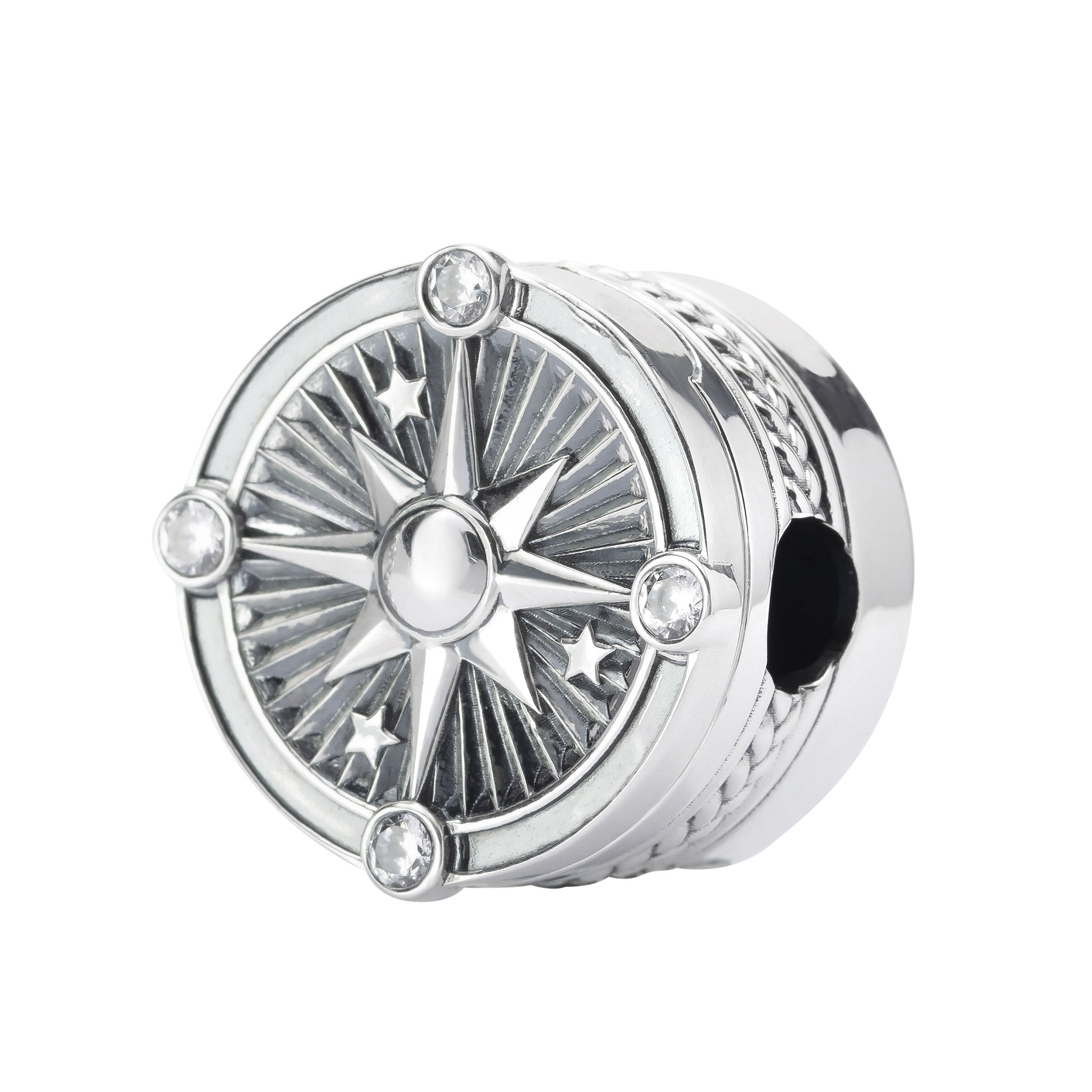 Elfbeads My Polaris silver sterling-silver Bead by The Alternative Bead. Your official Elfbeads Retailer from Germany