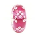Ogerbeads Pink Flower Rose Flux pink glass Bead by The Alternative Bead. Your official Ogerbeads Retailer from Germany