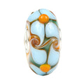 Ogerbeads Sea Tangerine blue glass Bead by The Alternative Bead. Your official Ogerbeads Retailer from Germany
