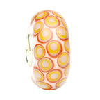 Ogerbeads Groovy Retro Dots yellow and dots glass Bead by The Alternative Bead. Your official Ogerbeads Retailer from Germany
