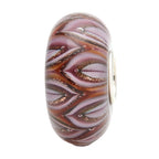 Ogerbeads Cherrywood Fire Flames brown and geometric glass Bead by The Alternative Bead. Your official Ogerbeads Retailer from Germany