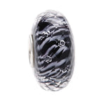 Ogerbeads Black Widow Dewdrops Fragments black; white glass Bead by The Alternative Bead. Your official Ogerbeads Retailer from Germany