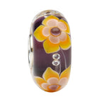 Ogerbeads Crystal Diamond Flowers purple; floral glass Bead by The Alternative Bead. Your official Ogerbeads Retailer from Germany