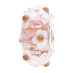 Ogerbeads Sweetness Flower Drops pink; white glass Bead by The Alternative Bead. Your official Ogerbeads Retailer from Germany