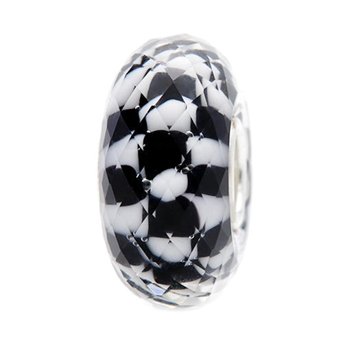 Ogerbeads Black and White Puffy Fragments black; white glass Spacer by The Alternative Bead. Your official Ogerbeads Retailer from Germany