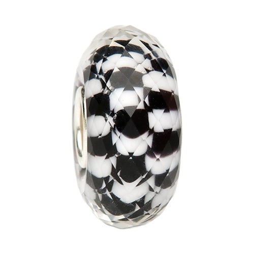 Ogerbeads Black and White Puffy Fragments black; white glass Spacer by The Alternative Bead. Your official Ogerbeads Retailer from Germany