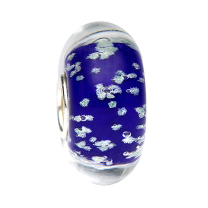  Ogerbeads Delft Blue Moonlight Bead by The Alternative Bead 