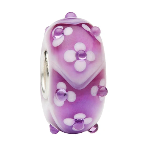 Ogerbeads Violetta Flux Blossom purple glass Bead by The Alternative Bead. Your official Ogerbeads Retailer from Germany